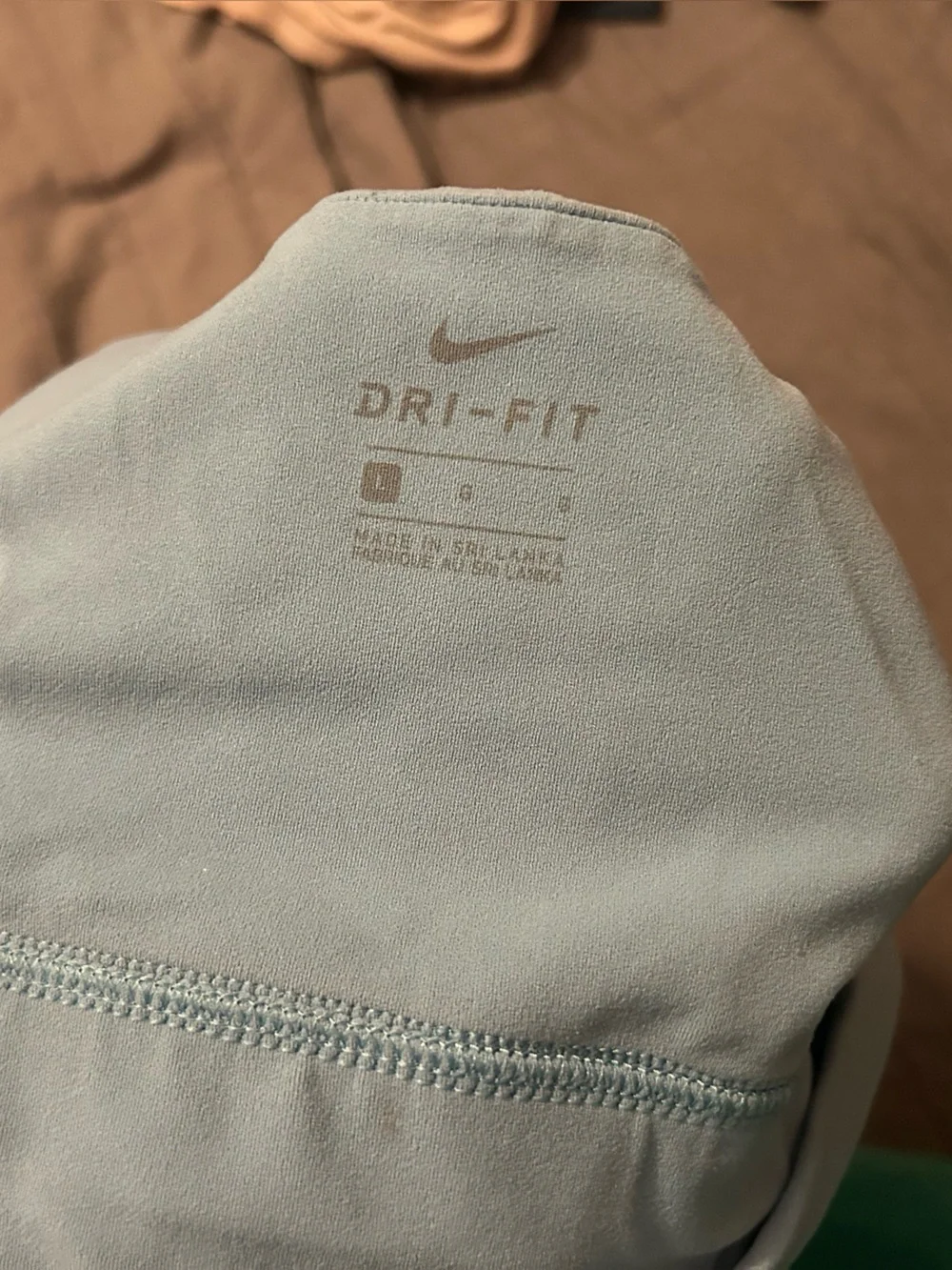 Nike Light Blue Sports Bralette
